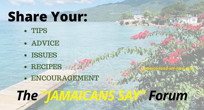 The Jamaican Say Forum